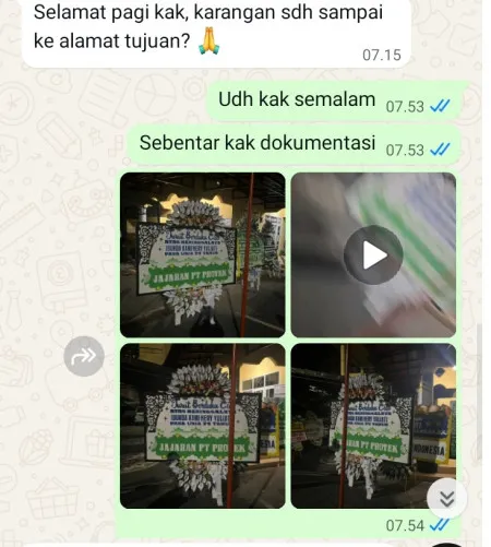 Pengiriman Papan Bunga Selamat Cimanggis