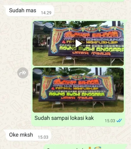 Pengiriman Papan Bunga Cimanggis